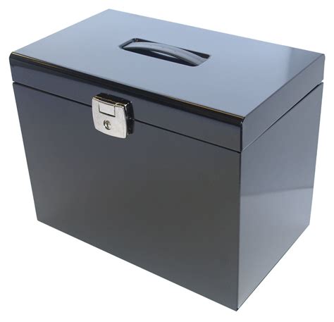 ebay metal file box|lockable metal document box.